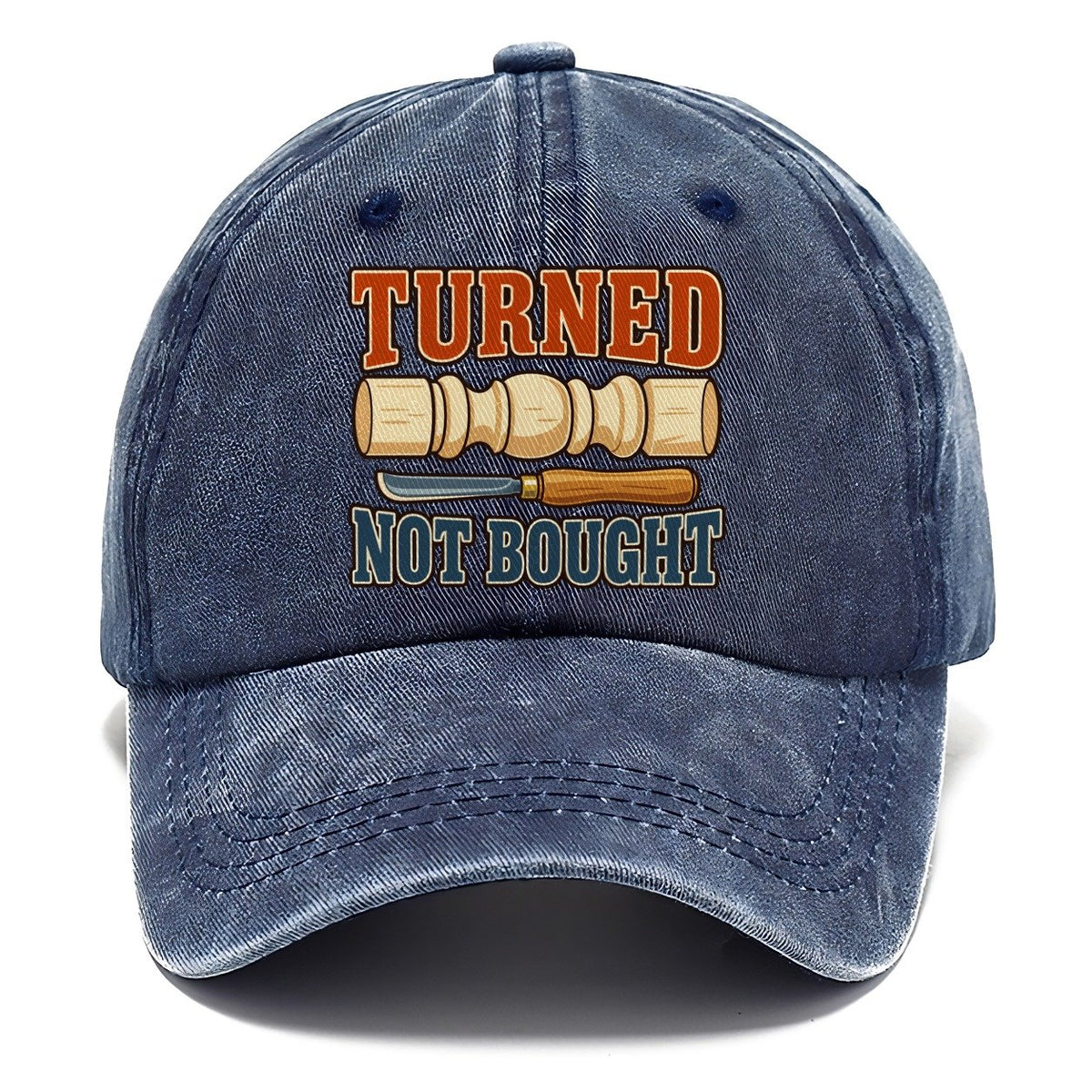 Turned Not Bought Woodworking Classic Cap – Twilight Navy