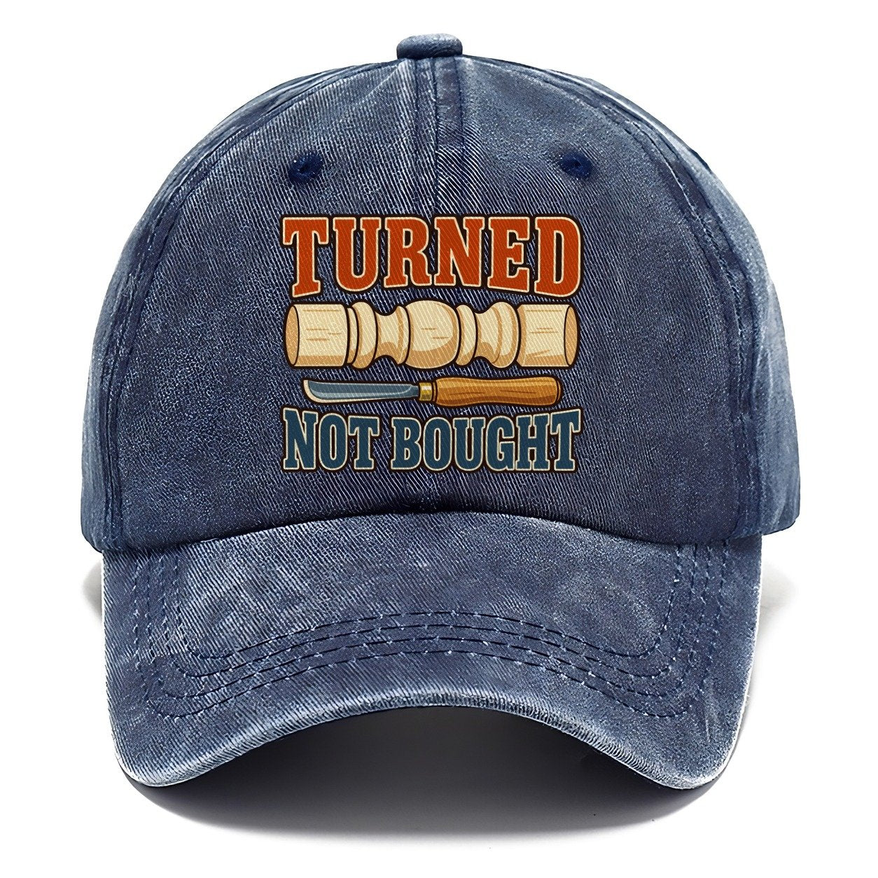 Turned Not Bought Woodworking Classic Cap – Twilight Navy