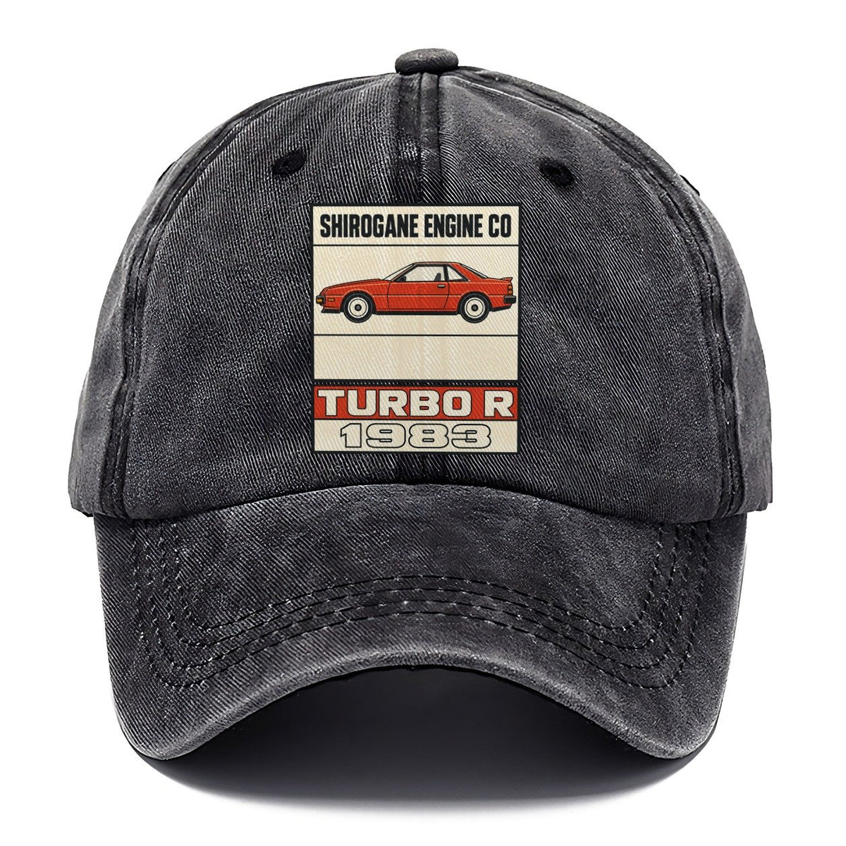 Shirogane Turbo R Showa Speed Plates Classic Cap – Graphite