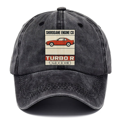 Shirogane Turbo R Showa Speed Plates Classic Cap – Graphite