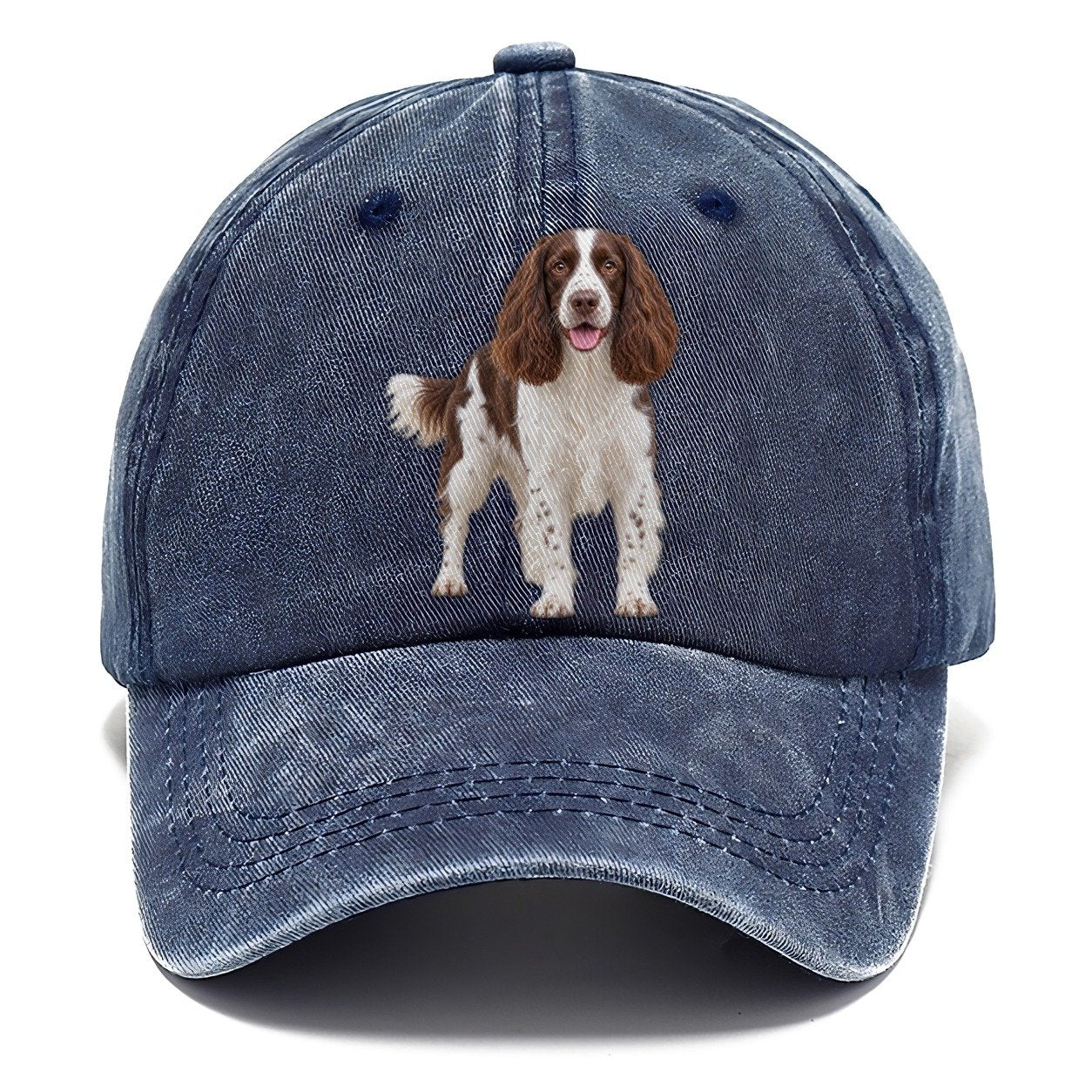 English Springer Spaniel Standing Top Breeds Classic Cap – Twilight Navy