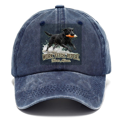 Work Fetch Repeat Classic Cap – Twilight Navy