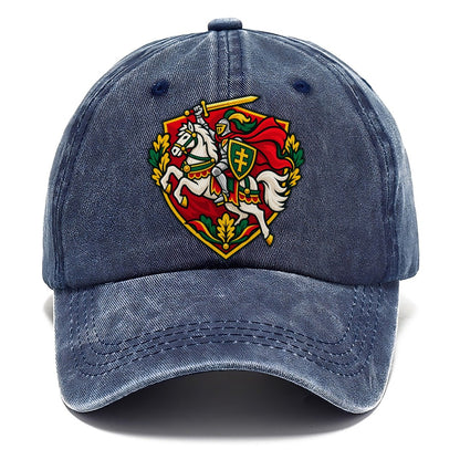 Lithuania Minimal Emblem Country Logos Classic Cap – Twilight Navy