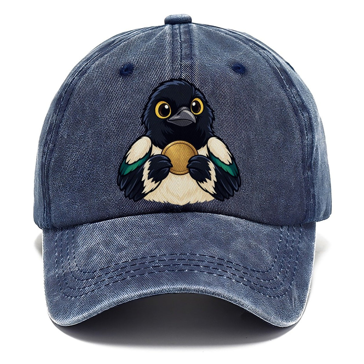 Magpie With A Find Treasure Hunting Classic Cap – Twilight Navy