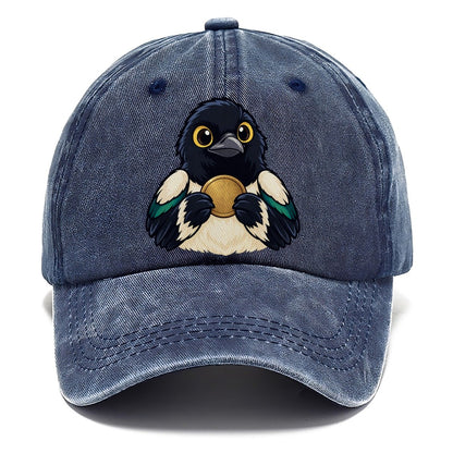 Magpie With A Find Treasure Hunting Classic Cap – Twilight Navy