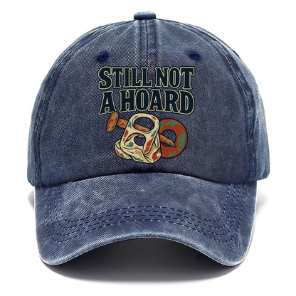Still Not A Hoard Treasure Hunting Classic Cap – Twilight Navy