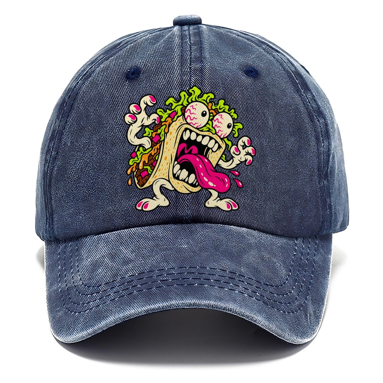 Screaming Taco Crazy Styles Classic Cap – Twilight Navy