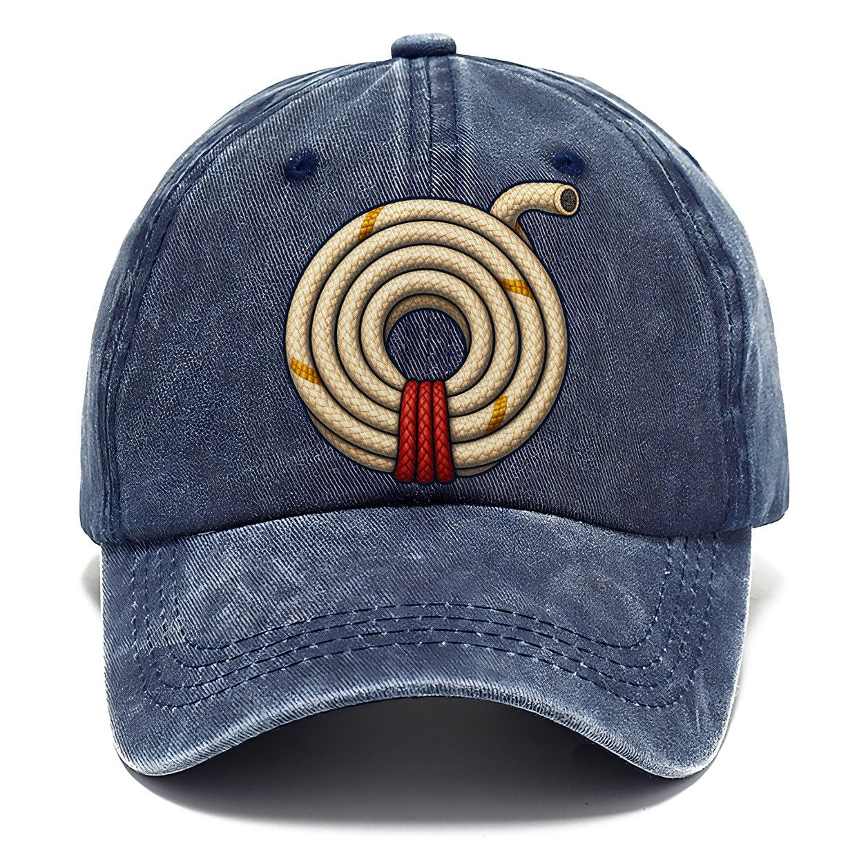 Coiled Climbing Rope Rock Climbing Classic Cap – Twilight Navy