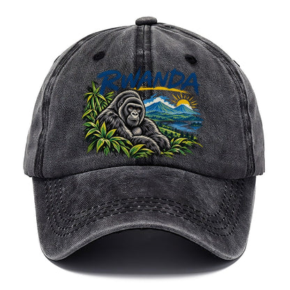 Rwanda Expressive Ink Badge Logo Classic Cap – Graphite