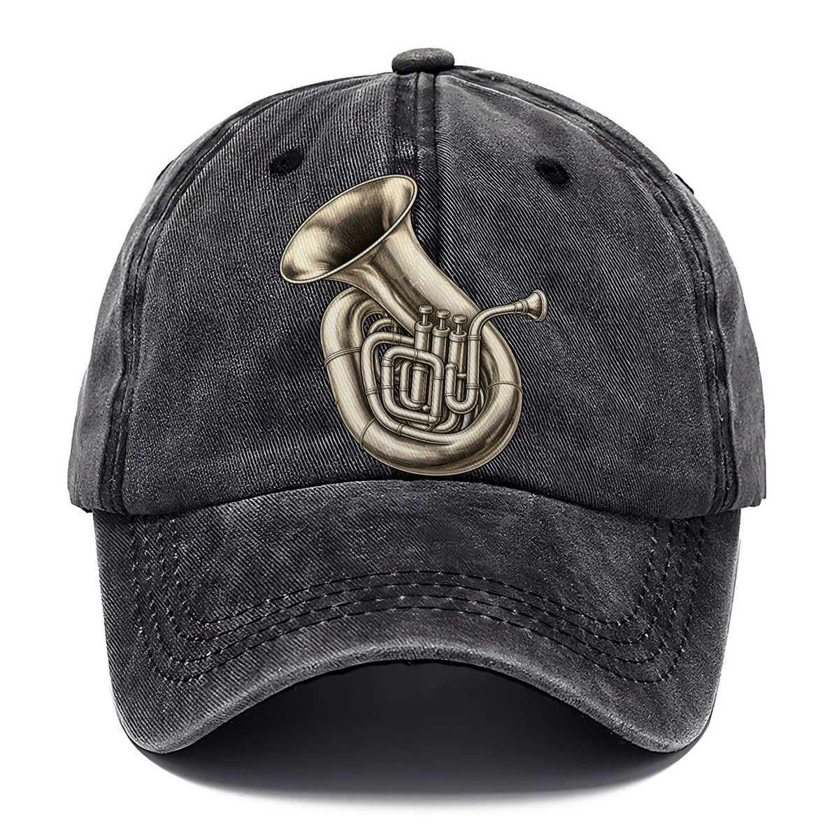 Tuba Silver Bell Turn Pastimes Companions Classic Cap – Graphite