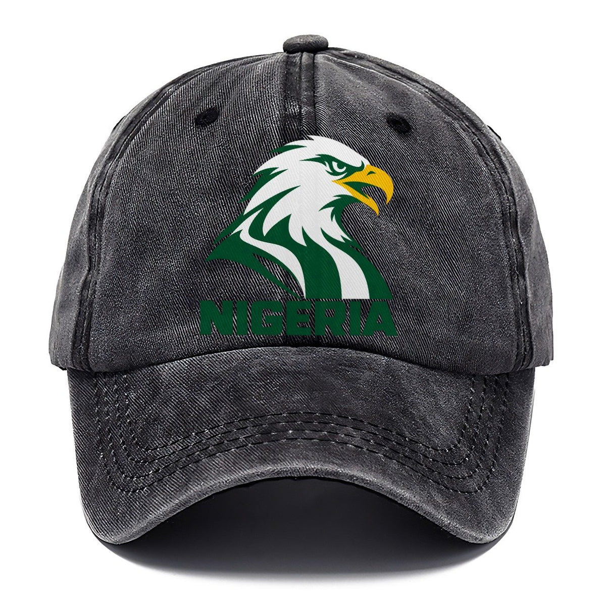 Nigeria Retro Badge Classic Cap – Graphite