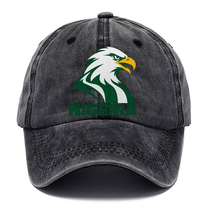 Nigeria Retro Badge Classic Cap – Graphite