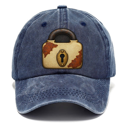 The Old Padlock Treasure Hunting Classic Cap – Twilight Navy