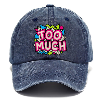 Too Much Crazy Styles Classic Cap – Twilight Navy