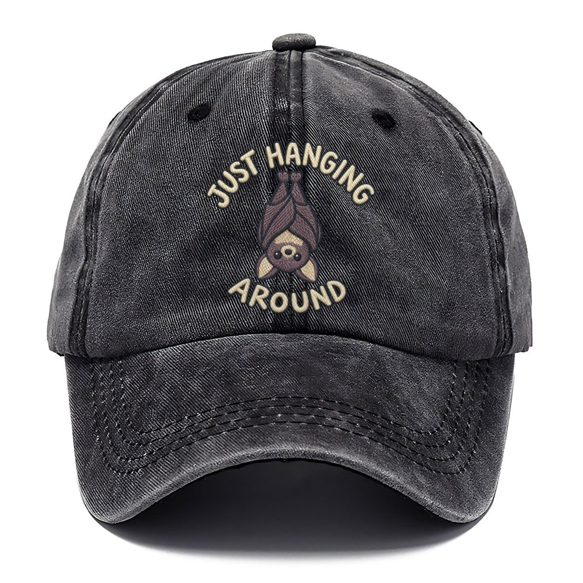 Bat Animal Puns Classic Cap – Graphite