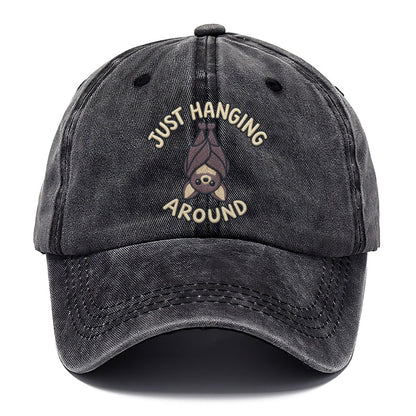 Bat Animal Puns Classic Cap – Graphite