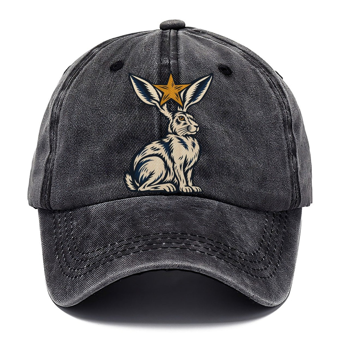 Jackrabbit Star Ears Sundown Familiars Classic Cap – Graphite
