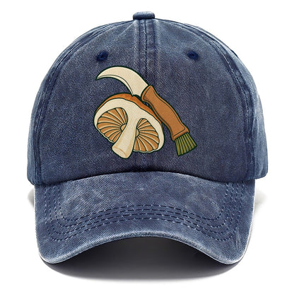 Knife And Brush Foraging And Mycology Classic Cap – Twilight Navy