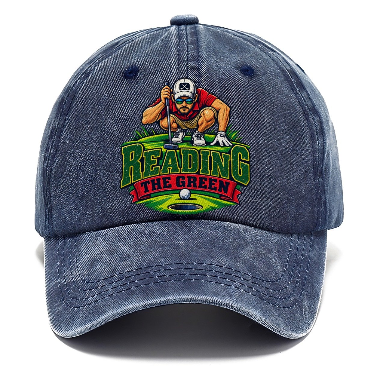 Reading The Green Golf Life Classic Cap – Twilight Navy