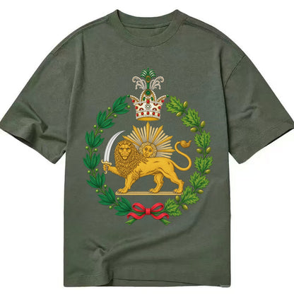 Iran Lion - Classic T-shirt – Army Green