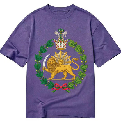 Iran Lion - Classic T-shirt – Purple