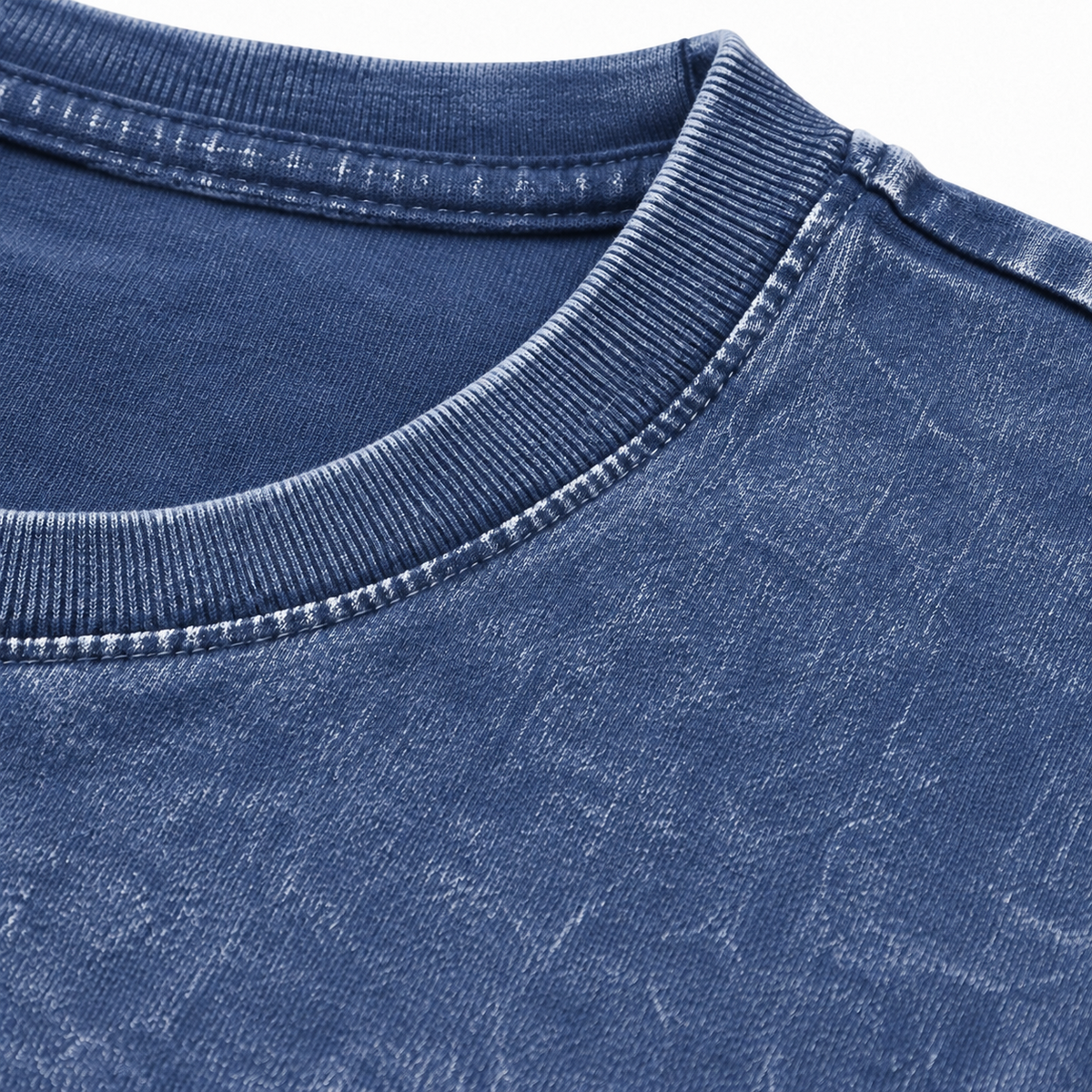 Washed Blue — fabric close-up