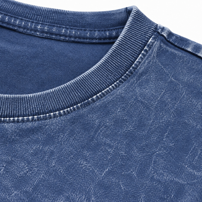 Washed Blue — fabric close-up