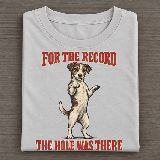Jack Russell Terrier Dog Declarations Classic T-shirt – Grey