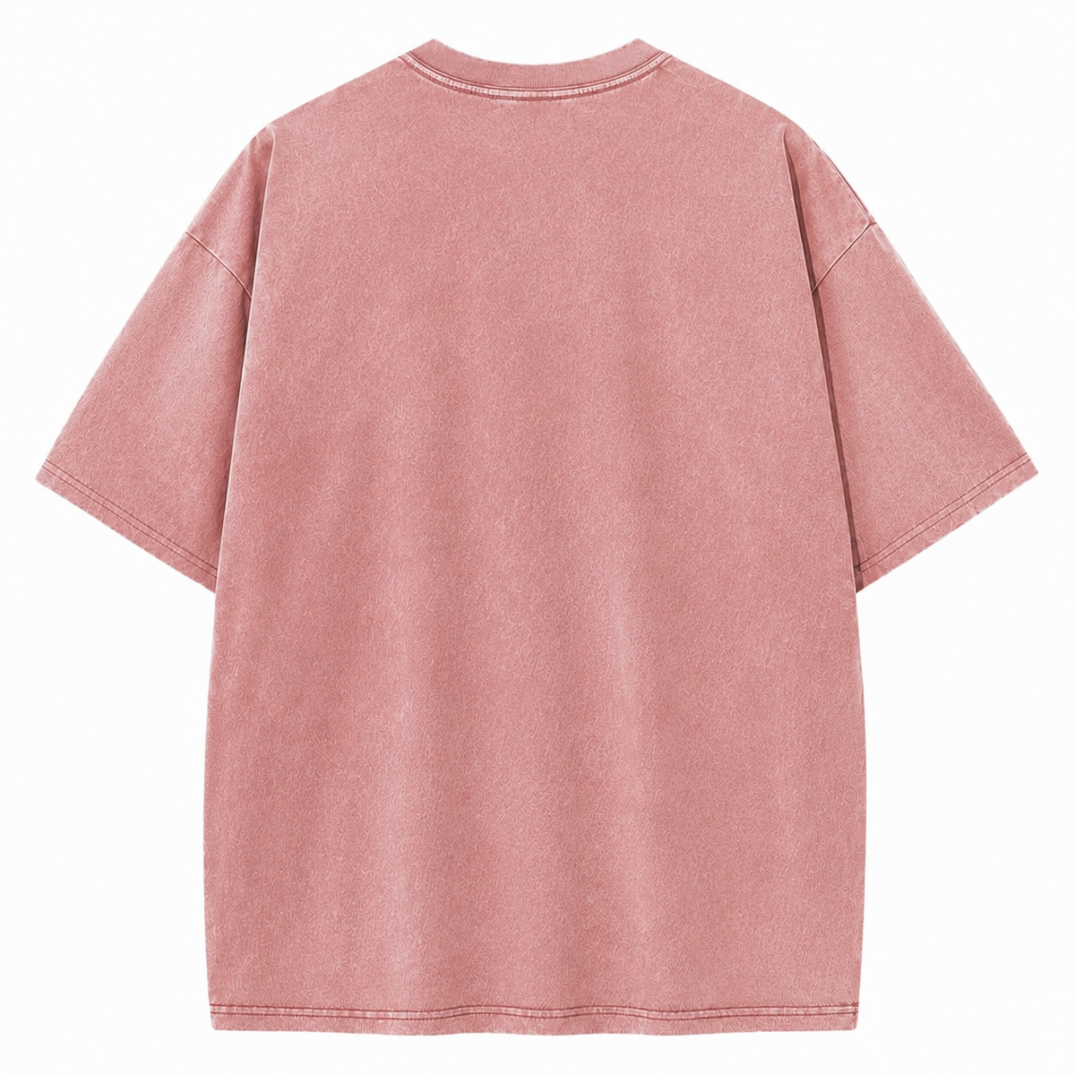 Jerusalem Cross  - Vintage T-shirt – Dusty Rose(Rose) back view