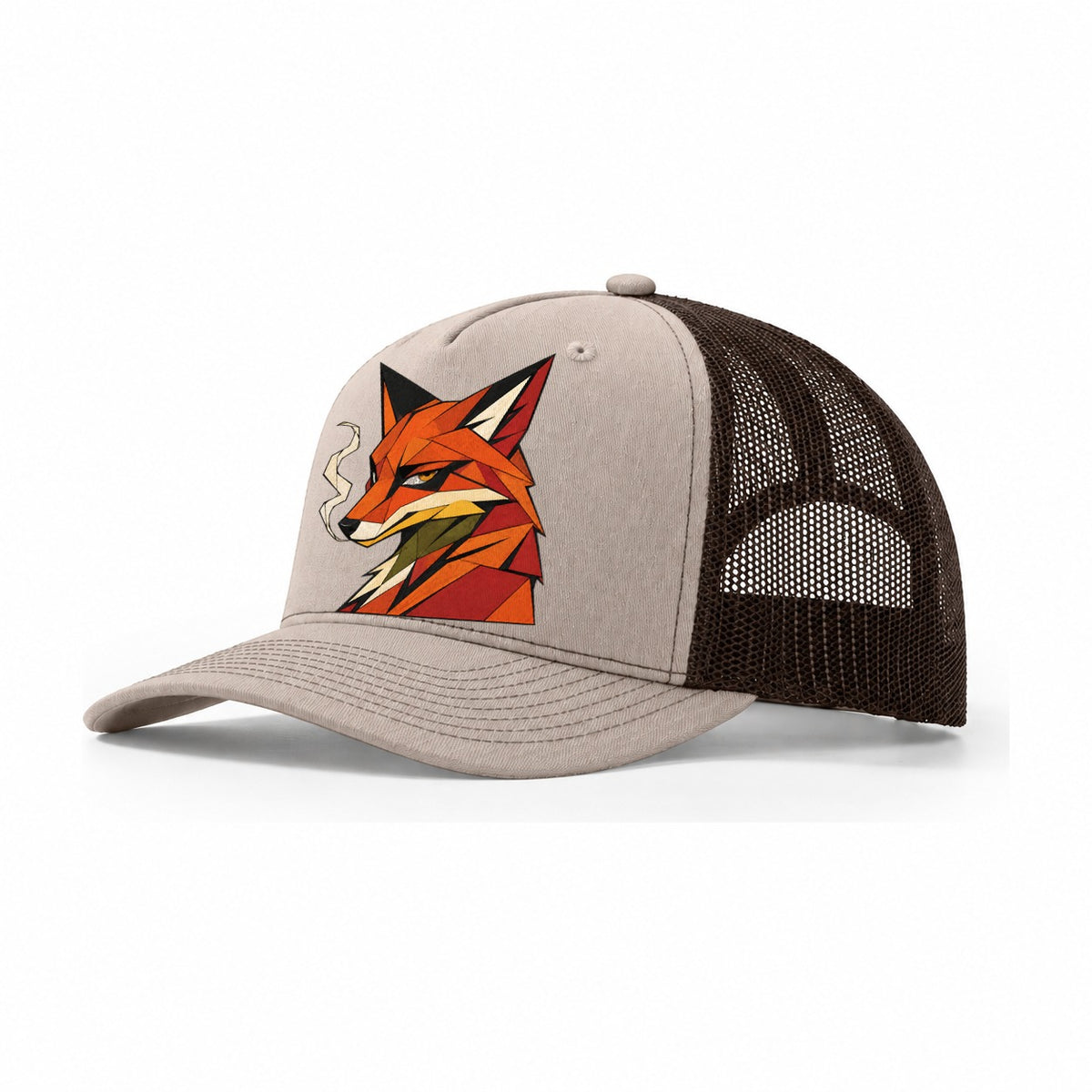 Sly Fox Profile Trucker Hat – Khaki Brown