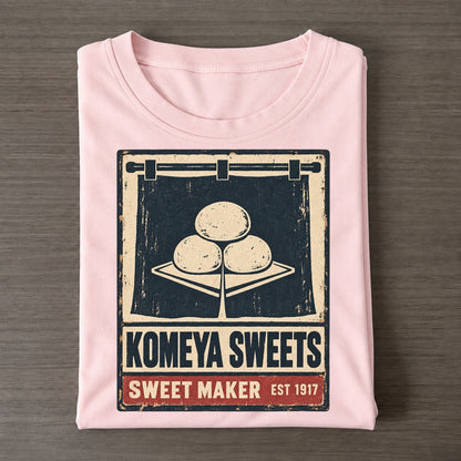 Komeya Sweet Shop Noren Trade Co Classic T-shirt – Pink