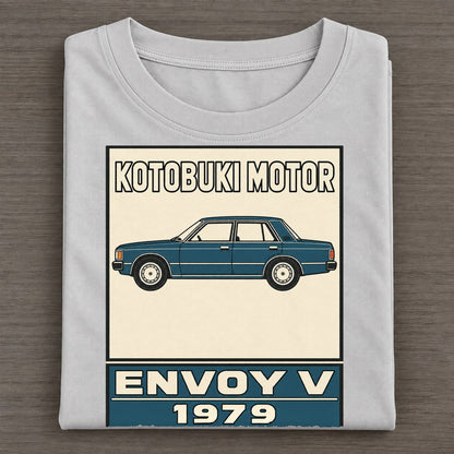 Kotobuki Envoy Showa Speed Plates Classic T-shirt – Grey