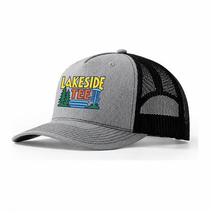 Lakeside Tee Disc Golf Trucker Hat – Sport Grey Black