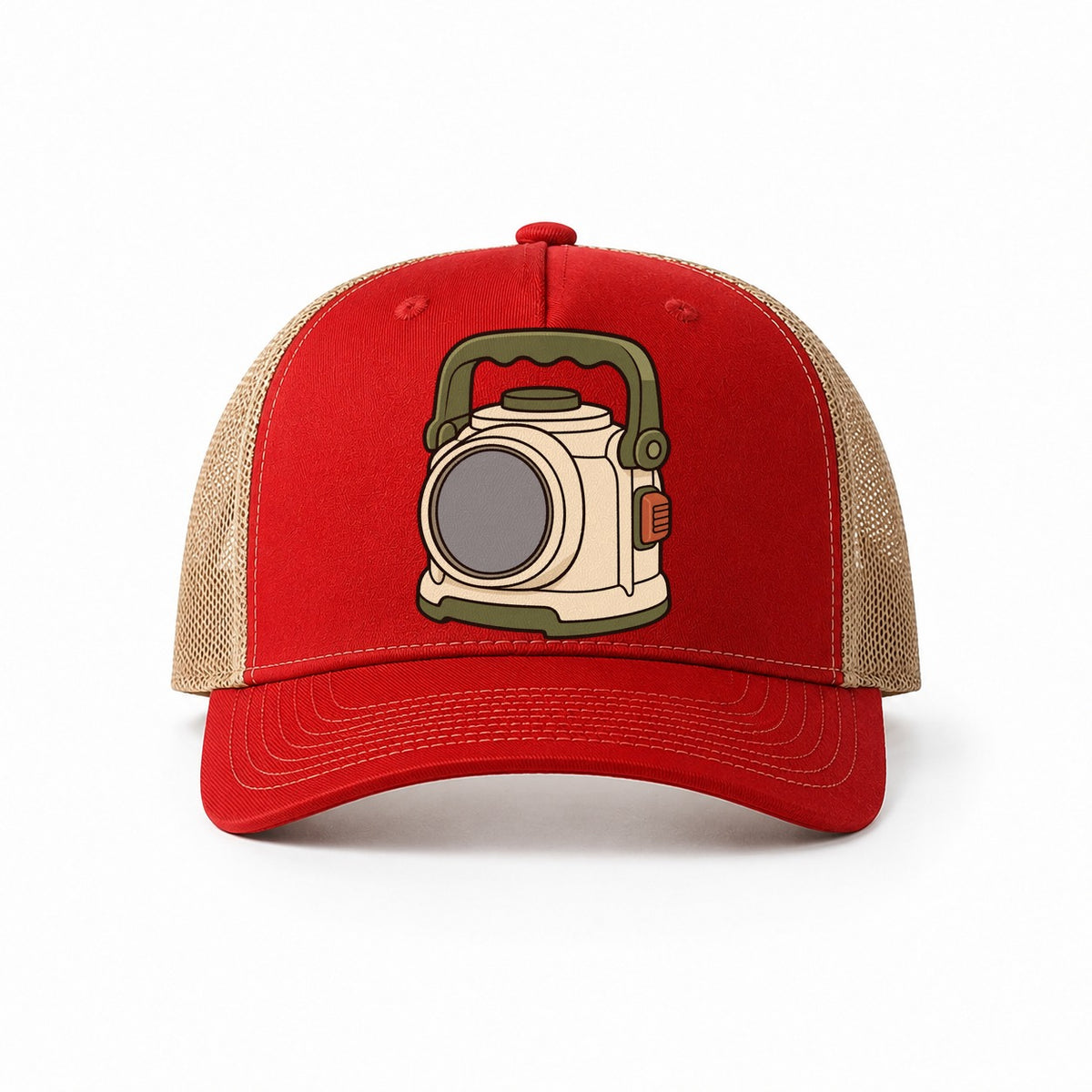 Red-Khaki — front view