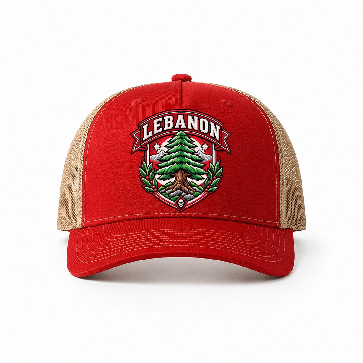 Red-Khaki — front view