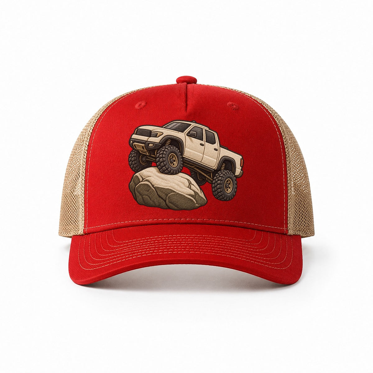 Red-Khaki — front view