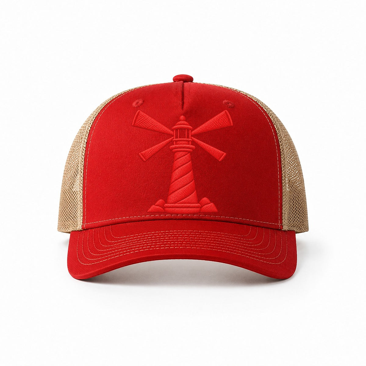 Red-Khaki — front view
