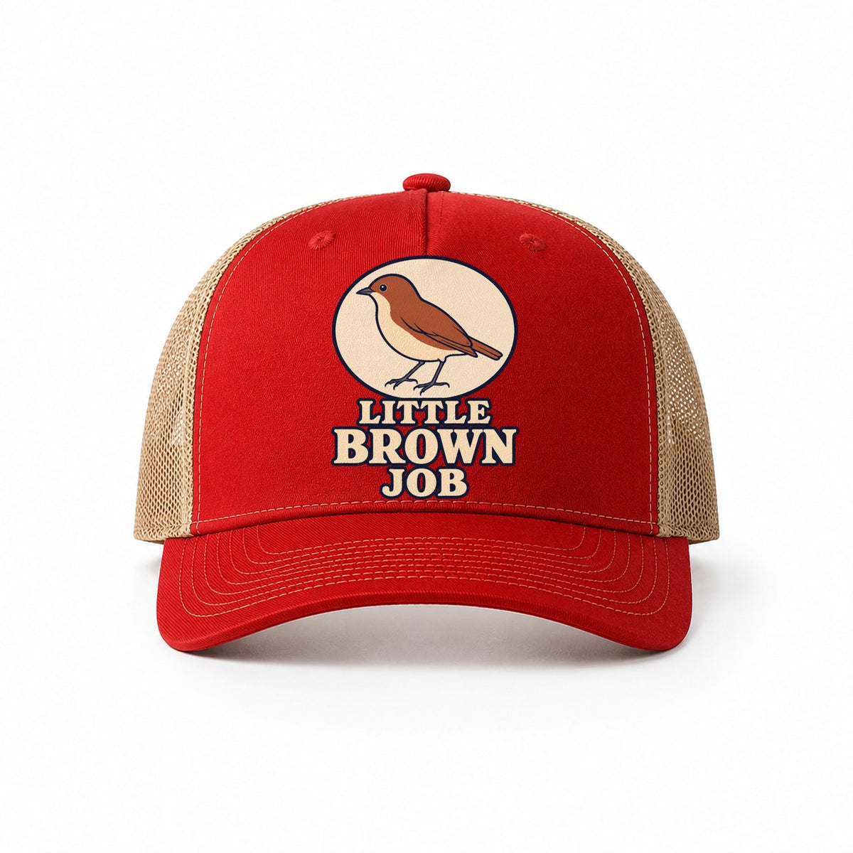 Red-Khaki — front view