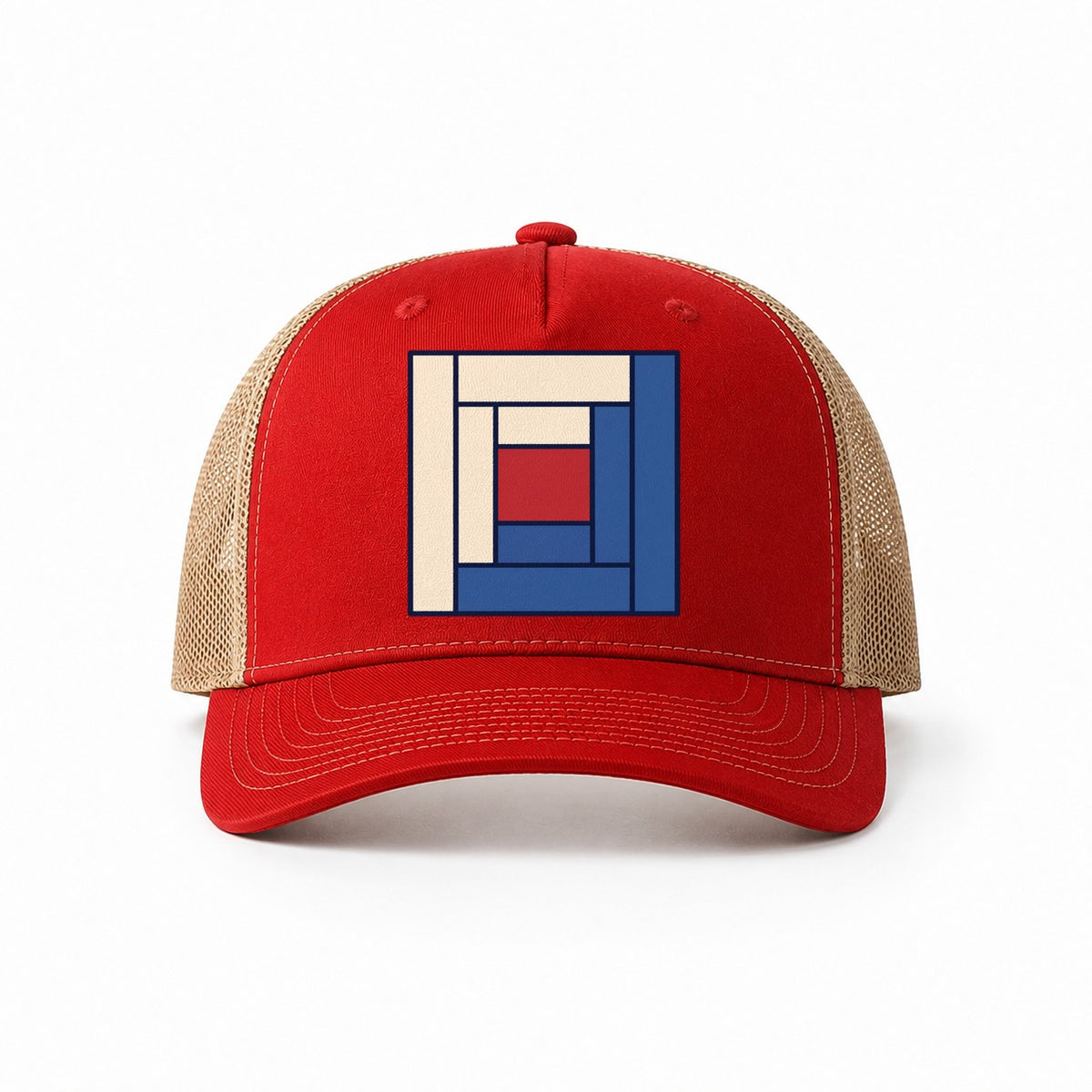 Red-Khaki — front view