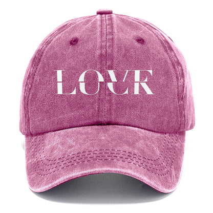 Love Luck Split Feelings Classic Cap – Dusty Rose