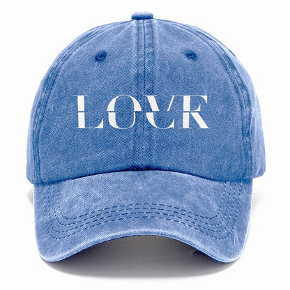 Love Luck Split Feelings Classic Cap – Summer Sky
