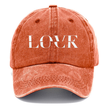 Love Luck Split Feelings Classic Cap – Terracotta Clay