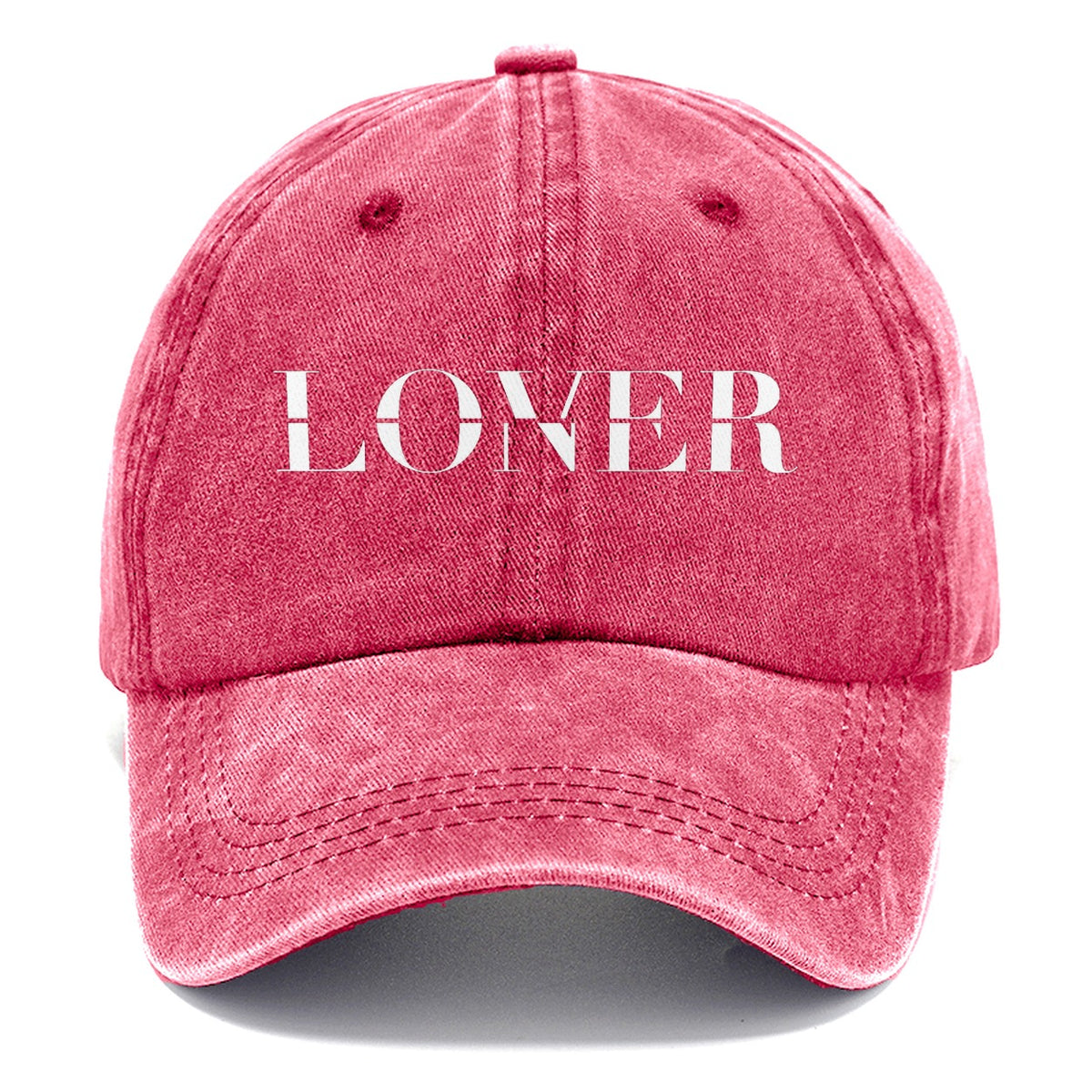 Lover Loner Split Feelings Classic Cap – Pomegranate Blush