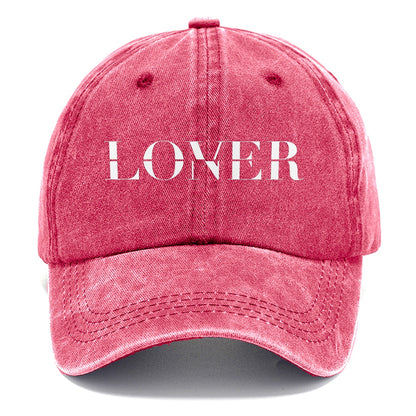 Lover Loner Split Feelings Classic Cap – Pomegranate Blush