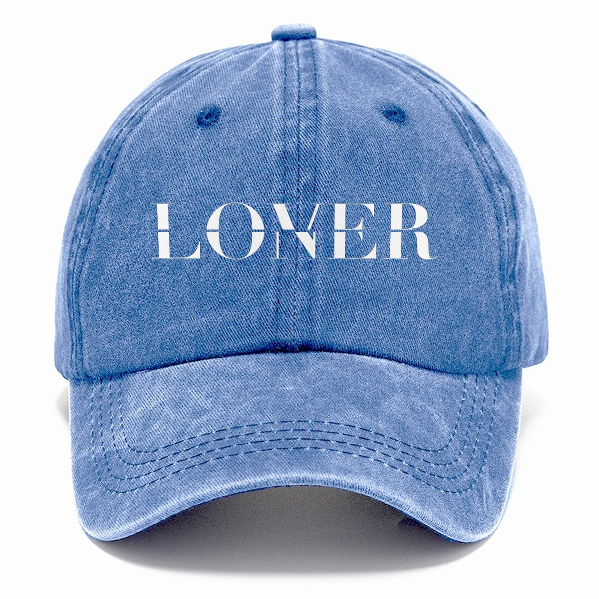 Lover Loner Split Feelings Classic Cap – Summer Sky