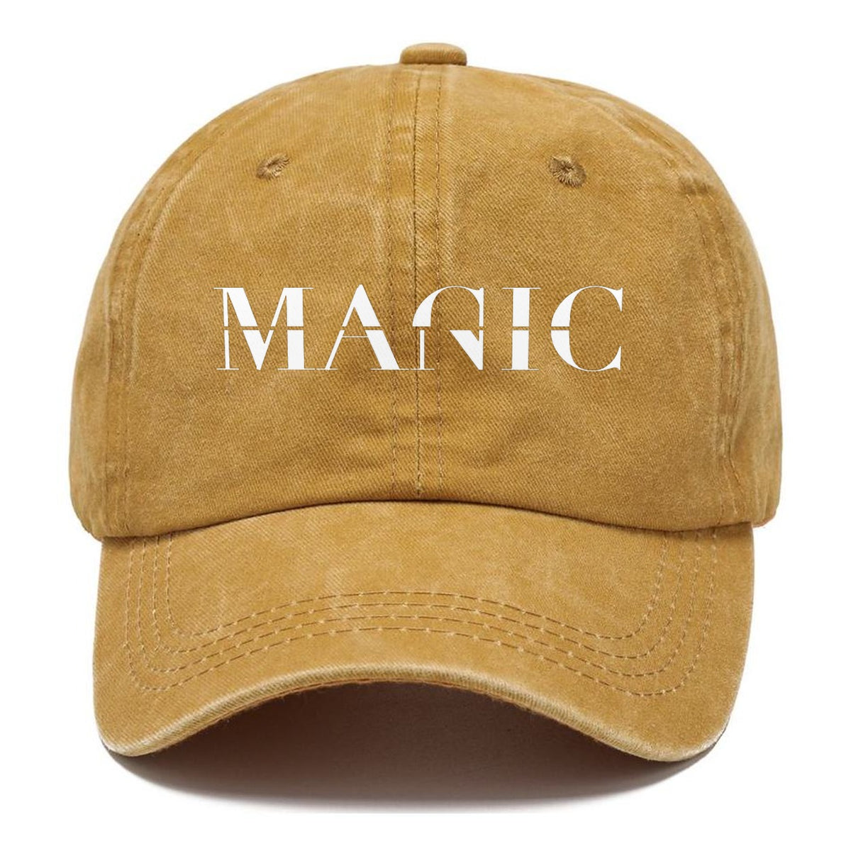Magic Manic Split Feelings Classic Cap – Golden Harvest