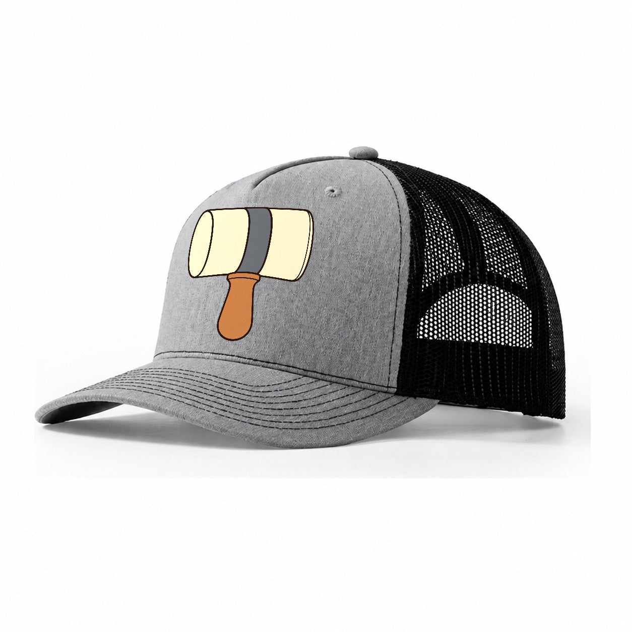 Maker S Mallet Leathercraft Trucker Hat – Sport Grey Black