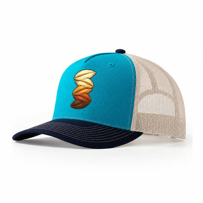 Malt Colour Progression Homebrewing Trucker Hat – Teal Navy