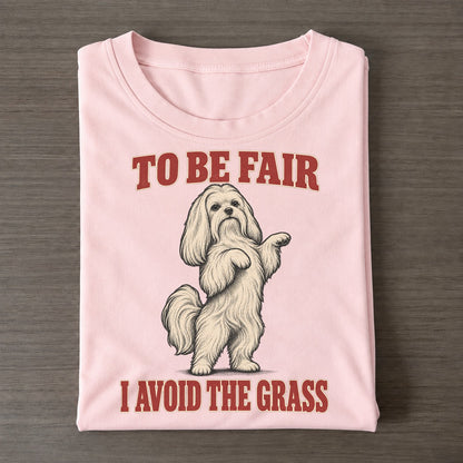 Maltese Dog Declarations Classic T-shirt – Pink