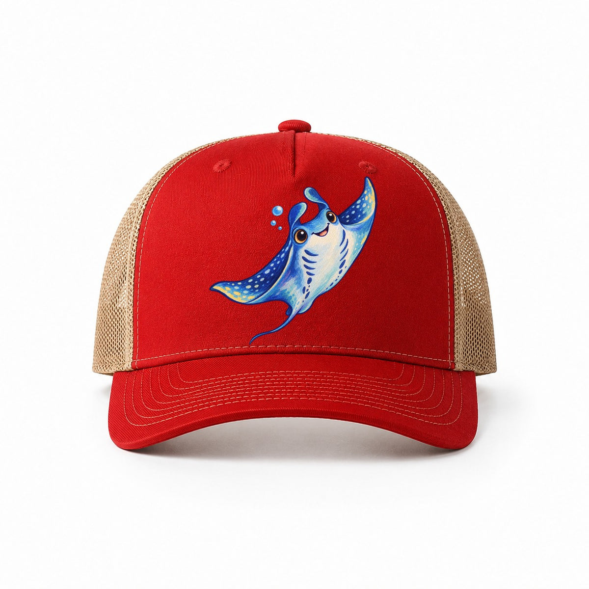 Red-Khaki — front view